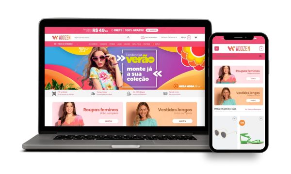 Loja Virtual Pronta Estilo Loja Integrada para Woocommerce