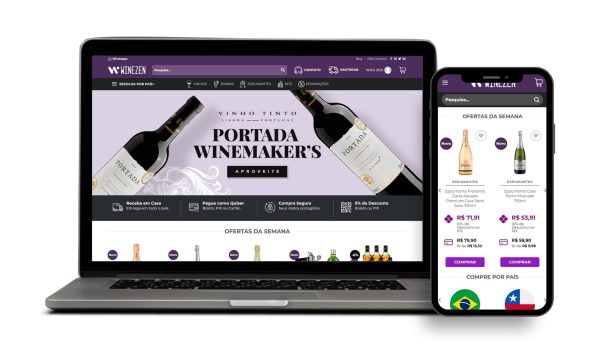 Loja Virtual para Vinhos e Bebidas - E-commerce de Bebidas Online